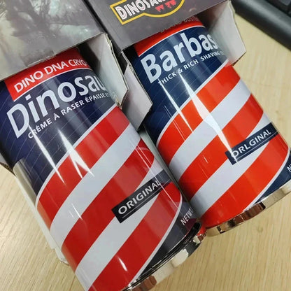Barbasol Dennis Nedry Jurassic Park DNA Jar Replica — Movie Prop Desktop Ornament (best SEO)