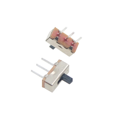 20PCS SS12D00 Mini Slide Switches - 3-Pin 1P2T ON/OFF Toggle Switch 2 Position for Electronics Projects