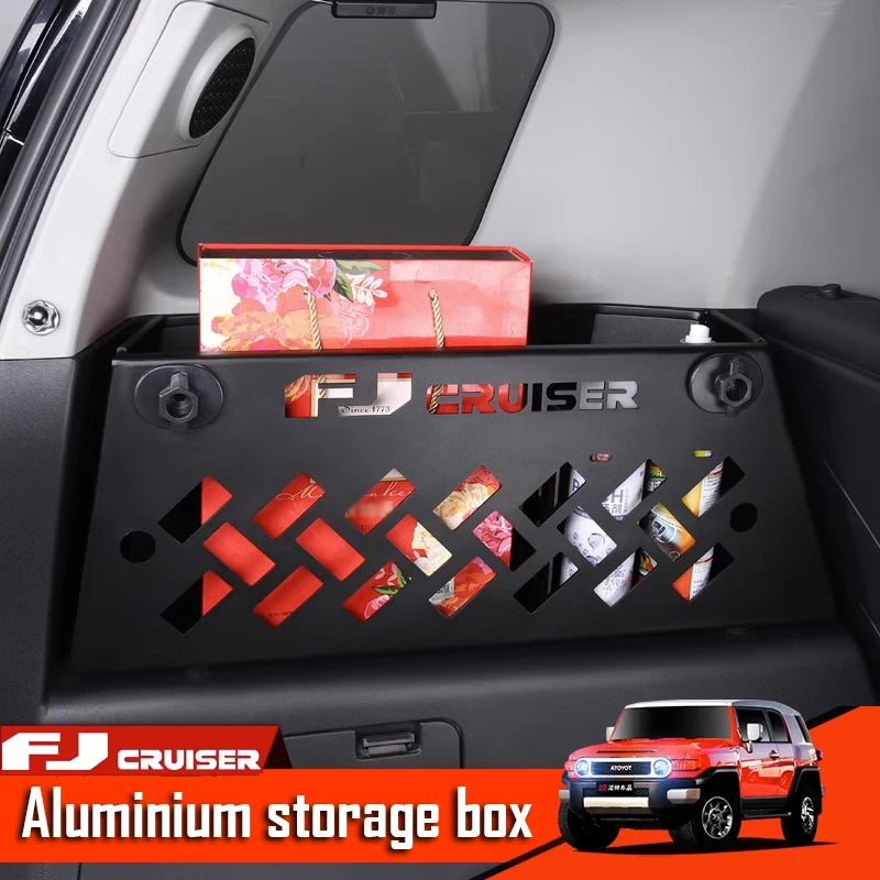 Toyota FJ Cruiser Trunk Storage Box - Left Side Cargo Organizer for 2007-2022 Models
