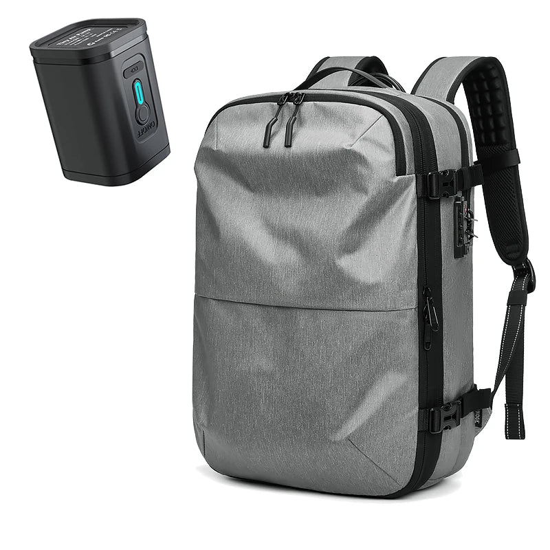 Men's Travel Backpack – Vacuum Compression, 17-Inch Laptop Backpack, Large Capacity Business & School Backpack, Expanded Hiking Bag