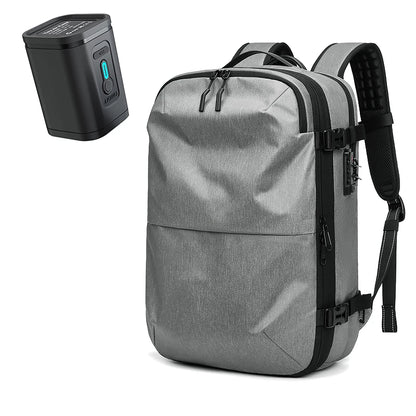 Men's Travel Backpack – Vacuum Compression, 17-Inch Laptop Backpack, Large Capacity Business & School Backpack, Expanded Hiking Bag