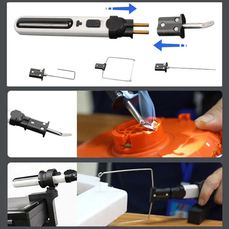 7-in-1 Cordless Hot Wire Foam Cutter Kit – Multipurpose Hot Knife and Soldering Iron for EVA, KT Board, and Sponge Carving
