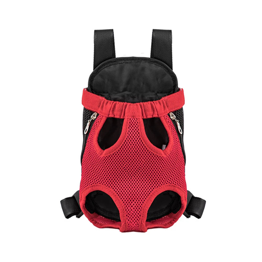 Adjustable Cat Carrier Bag – Double Shoulder Pet Backpack, Portable Travel, Outdoor, Camping & Hiking Bag for Cats and Small Dogs