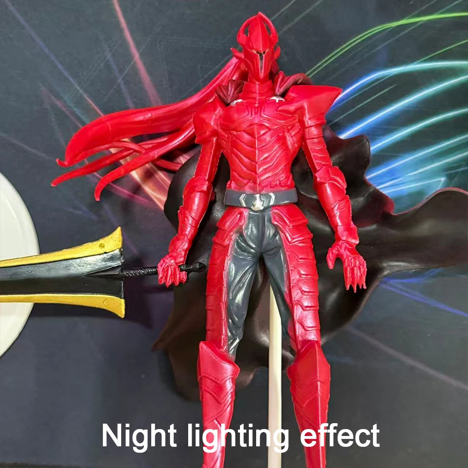 20-21cm Solo Figures – Bloodred Knight & Yggdrasil Action Figure Statue, Lgris Sung Jinwoo Model Toy