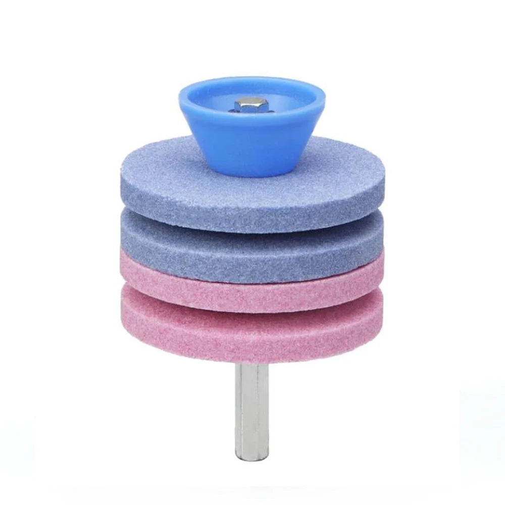 Lawn Mower Blade Sharpening Stone - Metal Grinding Tool for Knife Sharpening, Polishing & Drill Grinder Refitting