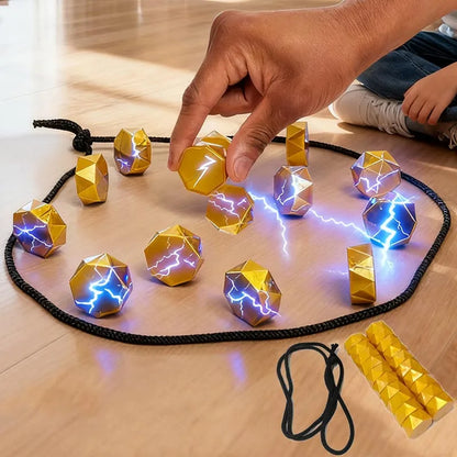 Magnetic Stones Party Game — Portable Interactive Strategy Board Game for Kids, Adults & Family Fun