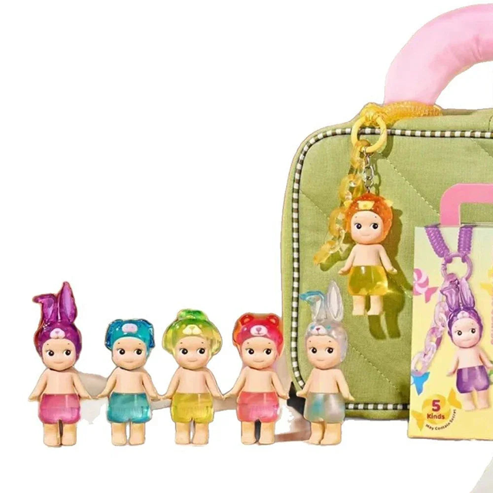 Sonny Angel Candy House Series Blind Box – Cute Doll Keychain Pendant, Handmade Birthday Gift for Girls