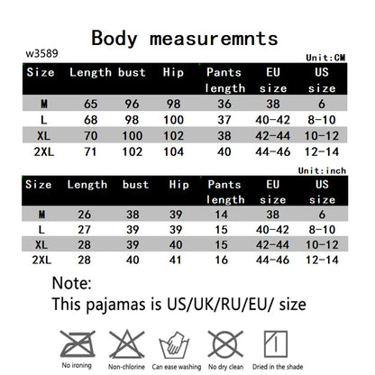 Plus Size Women’s Pajama Set – Short Sleeve Cardigan & Striped Shorts Two-Piece Homewear