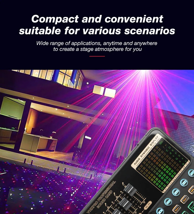 V10XPRO Computer & Mobile Live Stream Microphone Kit – Audio Studio Vocal Recording Equipment