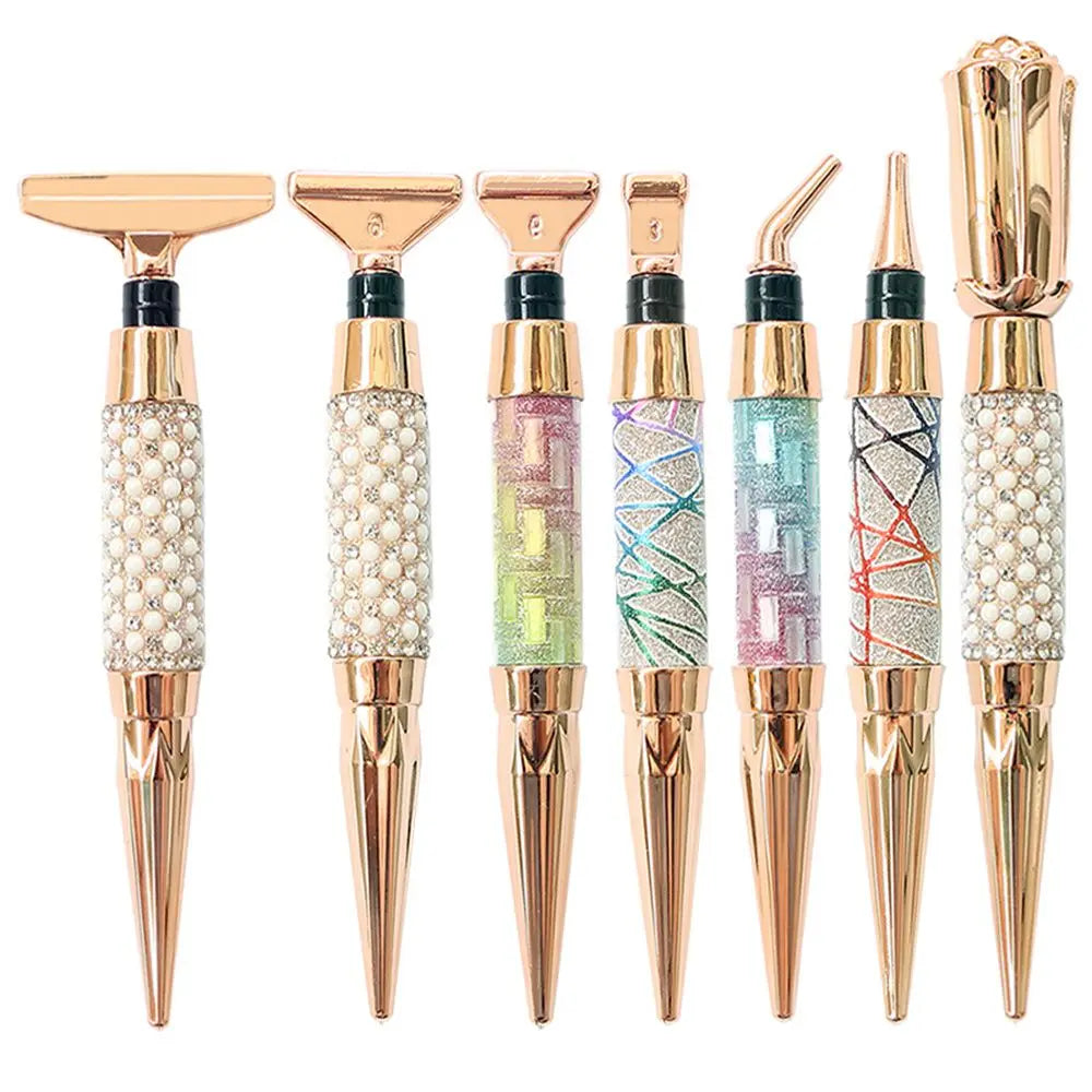 5D Diamond Painting Pen Kit – Glitter Sparkle Drill Pens for Cross Stitch, Embroidery, DIY Crafts & Nail Art