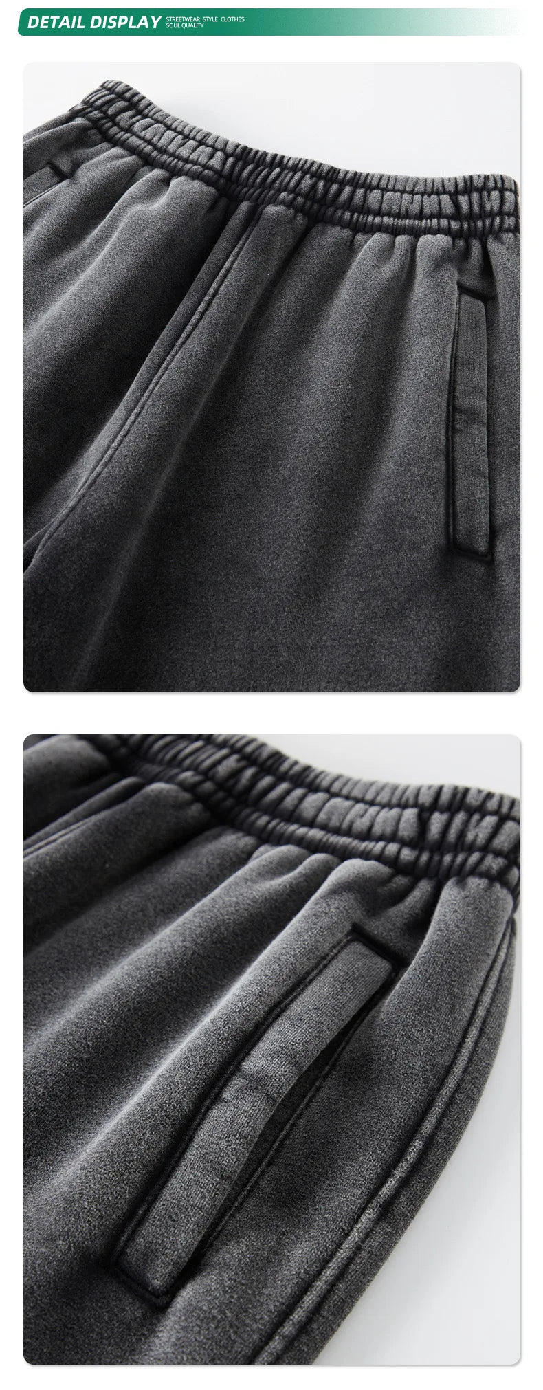 Batik Pattern Fleece Sweatpants – Cozy Casual Warm Pants