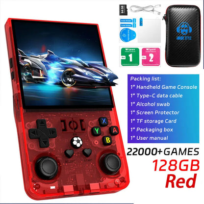 AISLPC R36MAX Retro Handheld Game Console – 4.0" IPS Linux System Portable Player with 128GB Games