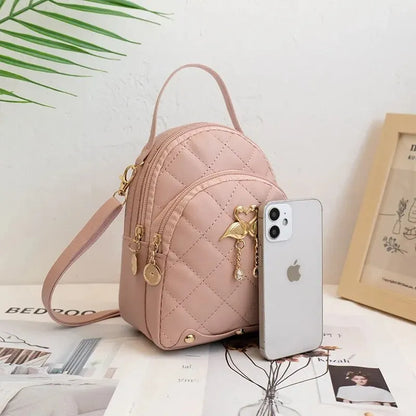 Rilibegan Women's Fashion Mini Backpack – Stylish Casual Handbag, Trendy Phone Pack for Women