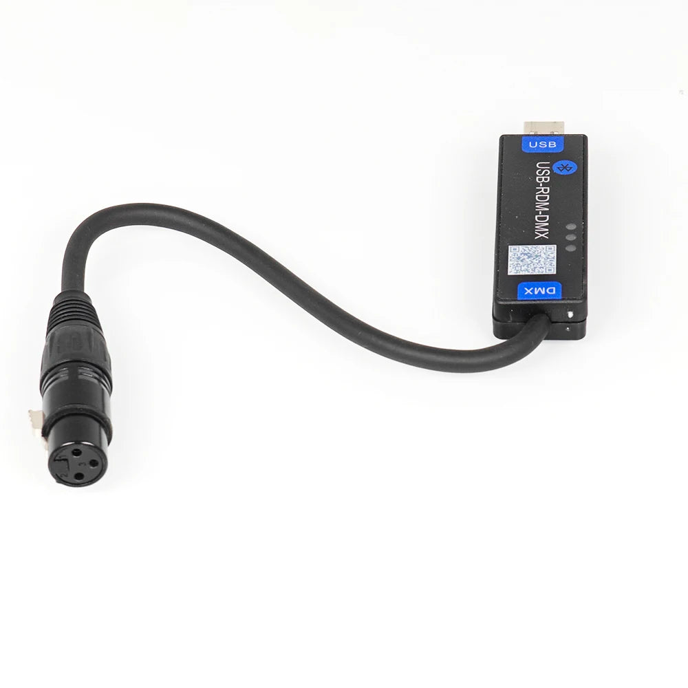 USB-RMD-DMX Wireless DMX Controller - Bluetooth Stage Light App Controller for Android Mobile Devices