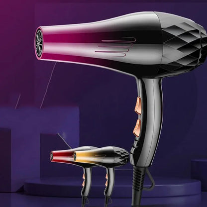 Professional Hair Dryer 1200W/2200W – High Power Blow Dryer Brush for Salon & Barber Hairdressing