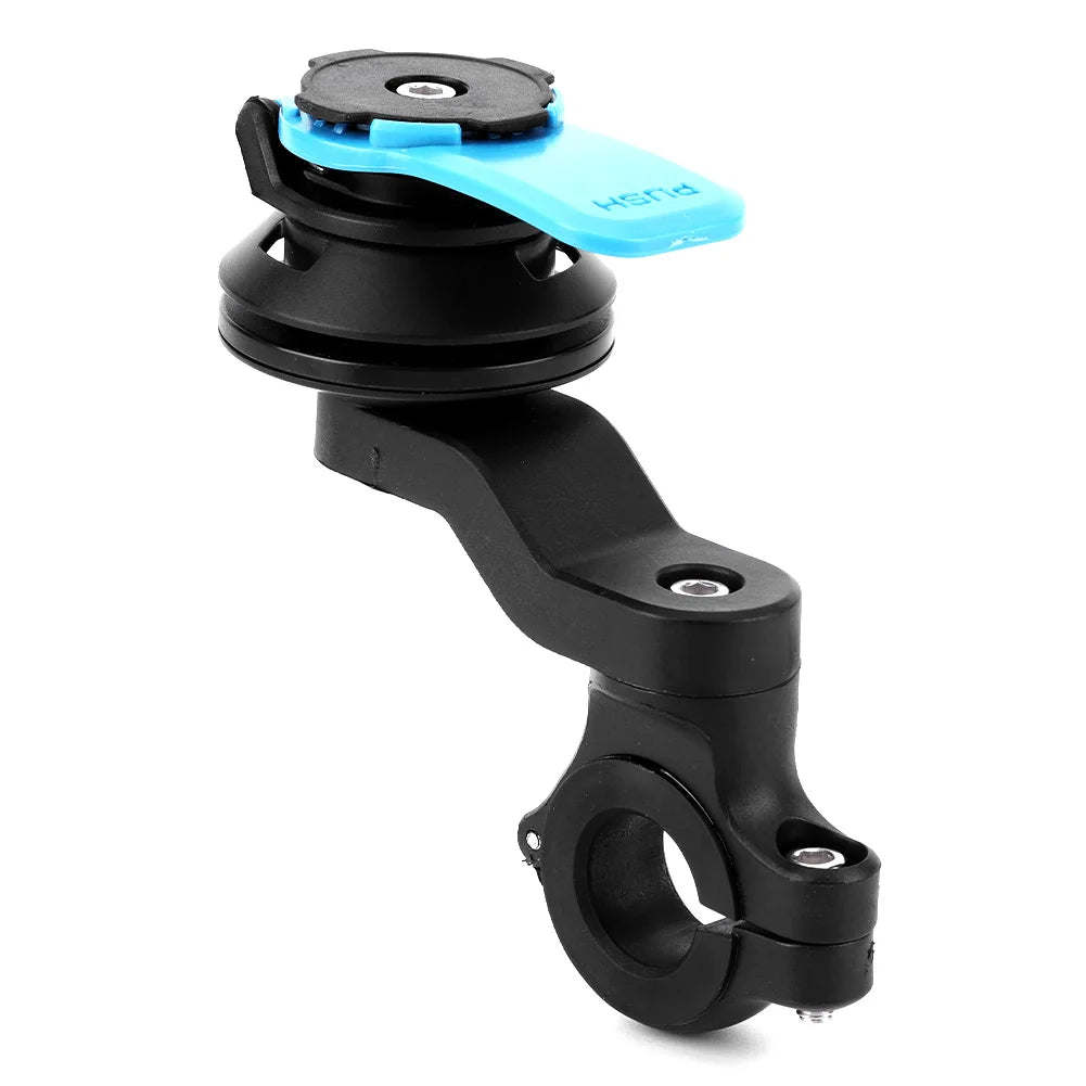 Quad Lock Motorcycle & Bike Phone Holder – 360° Rotatable Stand, Navigation Support, Secure Bracket for Bicycle