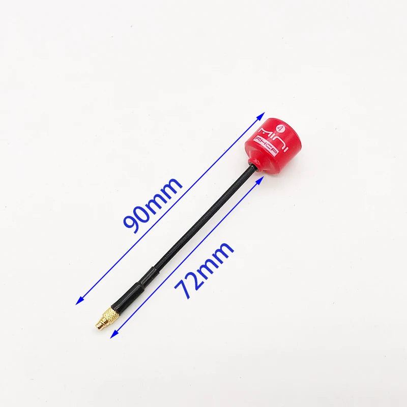 5.8G 4 RHCP Lollipop FPV Antenna – High Gain 2.8dBi SMA/RP-SMA/MMCX/UFL for Racing Drones
