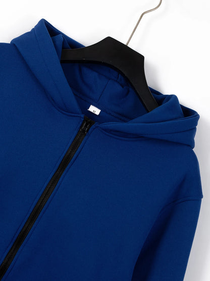 Autumn/Winter Loose Cotton Hoodie – Unisex Casual American Fashion Backpack Style