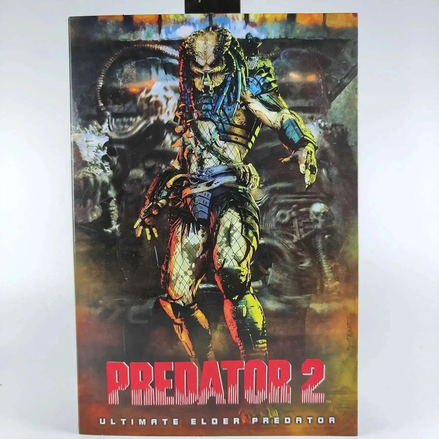 NECA Shaman Ahab Ultimate Scout Warrior Action Figure – Lost Battle Feral Jungle Hunter Predator Collector Toy