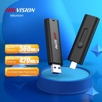 Hikvision 128GB, 256GB, 1TB Type-C Mobile Phone & Computer Dual Interface USB Flash Drive R36C