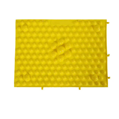 Reflexology Foot Massage Spike Mat — Yoga Cushion Pad for Anti-Stress, Blood Circulation & Toe Pressure Therapy