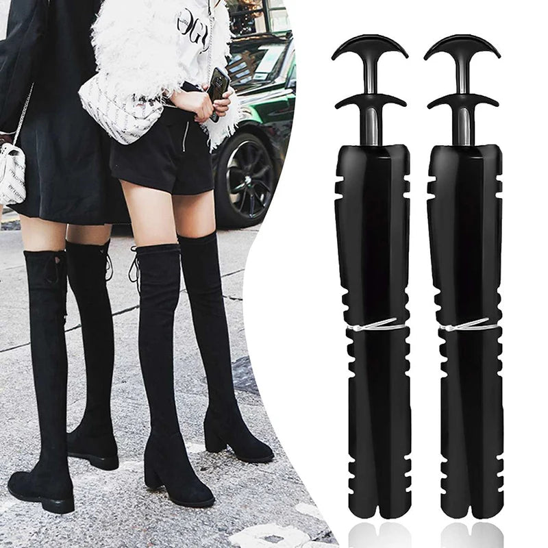 Boots Stand Holder with Handle – Practical Shoe Tree & Stretcher for Women’s Long Boots, Rack Supporter & Shaper