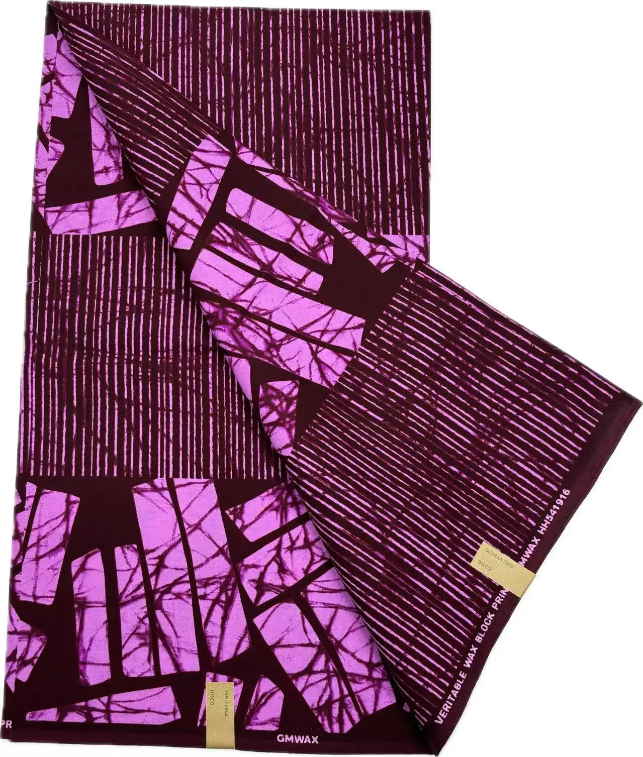 100% Cotton African Ankara Wax Fabric - Soft Real Wax Print for Dresses