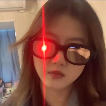Conan-inspired LED Luminous Glasses | Funny Personality Performance Props | Cosplay & Party Decoration Gifts | KTV Bar Accessories