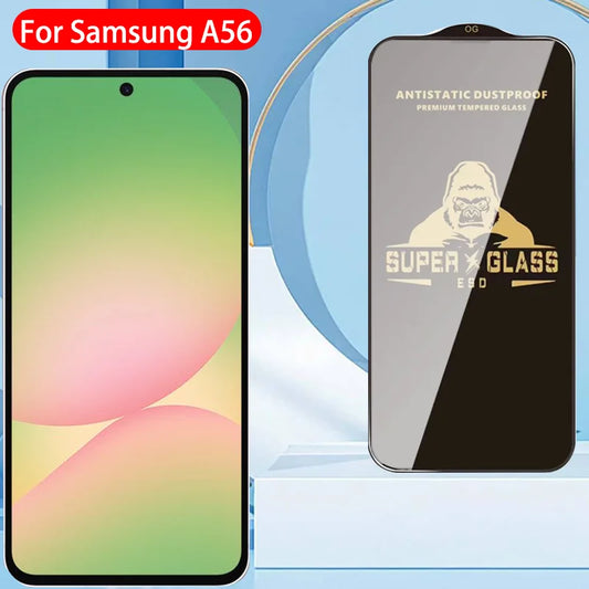 King Kong Gorilla Tempered Glass Screen Protector – For Samsung A36 & A56 Ultra Clear Anti-Scratch Protective Film