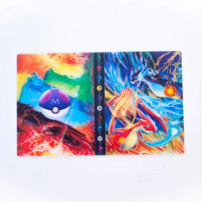 Charizard 240Pcs Card Album – Anime Card Binder for Mewtwo, Charizard & Collections, Protector Folder Gift