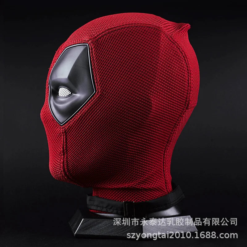 Deadpool Cosplay Mask – Nylon & Cotton Mesh Helmet for Halloween, Party & Carnival Costume