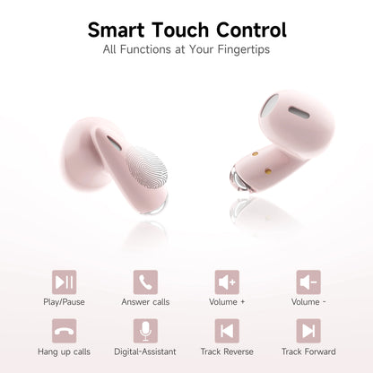 MINISO Bluetooth 6.0 Earbuds - Ergonomic HiFi Stereo Gaming Earphones with Microphone