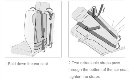 Breathable Child Safety Seat Mat: Adjustable Cushion for Baby Car Seats & Strollers - Chairs Mats for 6 Months to 12 Years Old