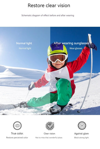Children’s Colorful Sunglasses – UV Resistant Summer Shades for Boys & Girls