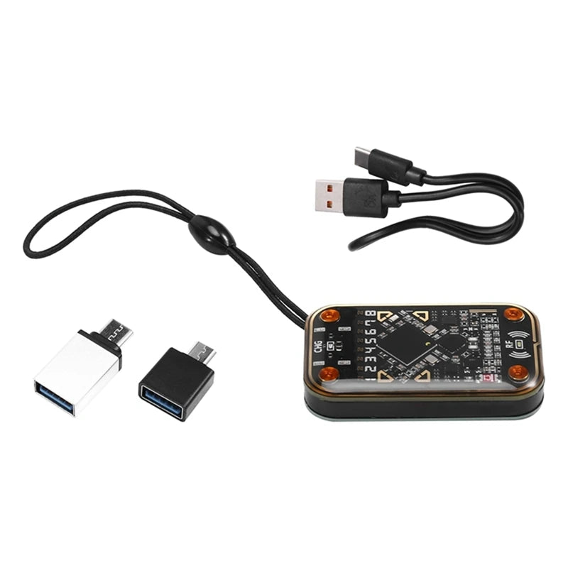 Chameleon Ultra Contactless Smart Card Emulator – RFID Smart Chip Reader + 3x CUID/UID Keychains, NFC Compliant