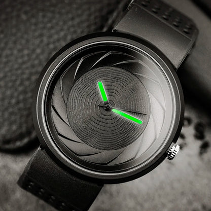 2023 Enmex Men’s Creative Industrial Quartz Watch — Digital Design Light Sports Fashion Wristwatch