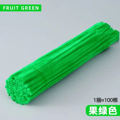 100/50PCS Chenille Stems Bulk – 22 Colors Pipe Cleaners for Kids’ Crafts, DIY Art Projects & Decorations (6mm x 12in)