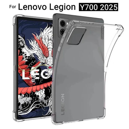 Transparent TPU Case for Lenovo Legion Y700 2025 – Soft Airbag Back Cover for 3rd Gen 8.8" TB321FU Gaming Tablet
