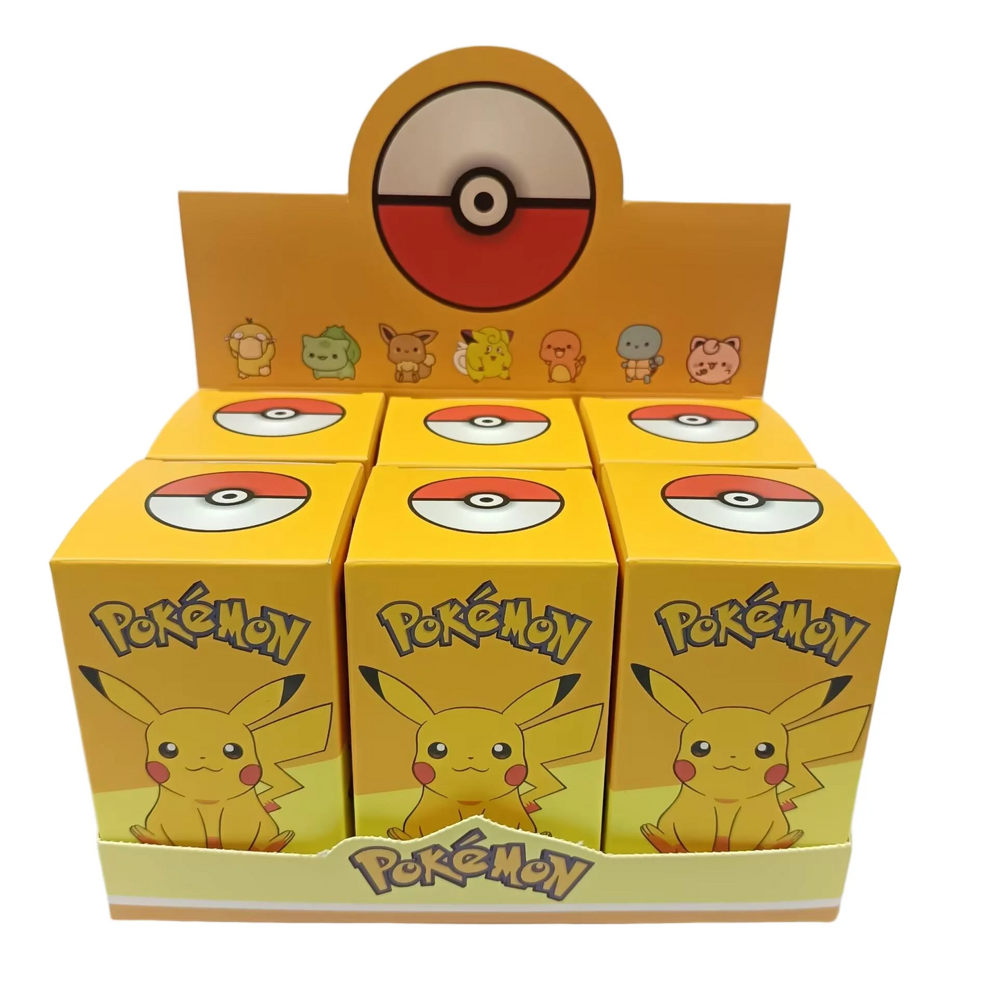 6Pcs Pokémon Sleep Pose Blind Box Figures – Pikachu Kawaii Desk & Car Ornament Anime Collectible Toy Set