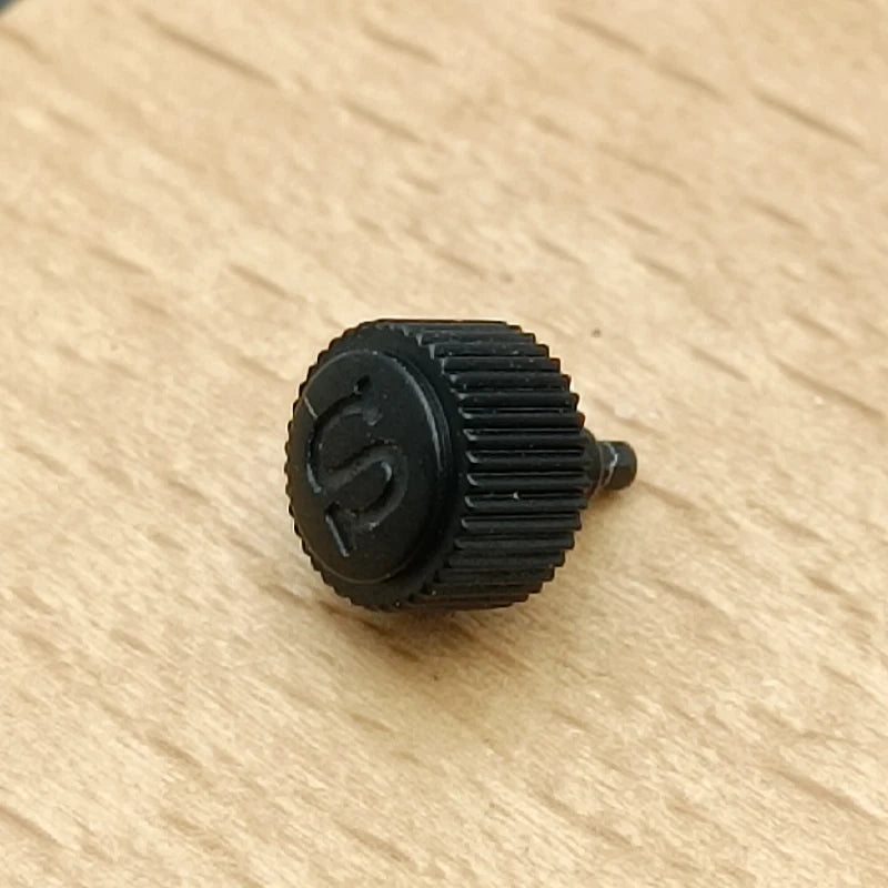 Silver, Gold & Black Watch Crown — Replacement for NH34/NH35/NH36 Movements SKX007