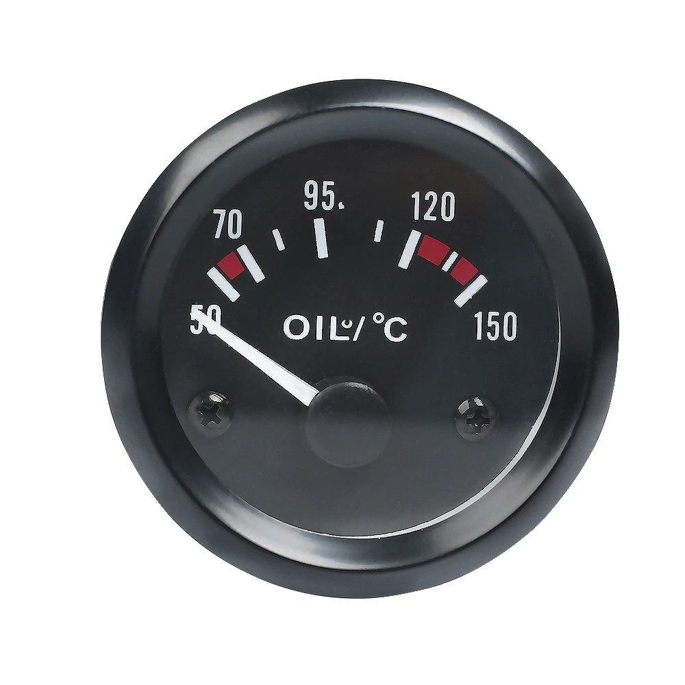12V Car Gauge 52mm - Water Temperature, Oil Pressure, Fuel, Voltage & Ammeter Meter
