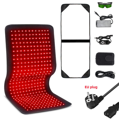 Red & Infrared Therapy Belt – Wearable Heating Pad for Face, Body, Shoulder, Joint, and Muscle Pain Relief