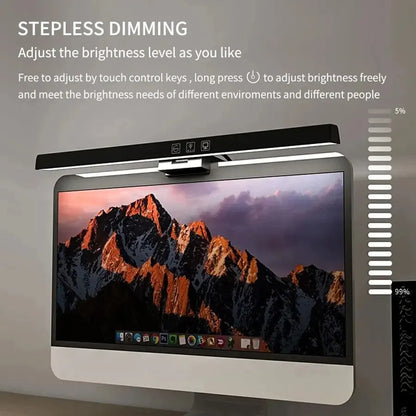 LED Monitor Light Bar Desk Lamp – 33cm & 50cm USB-Powered Dimmable Screen Light for Office & Reading