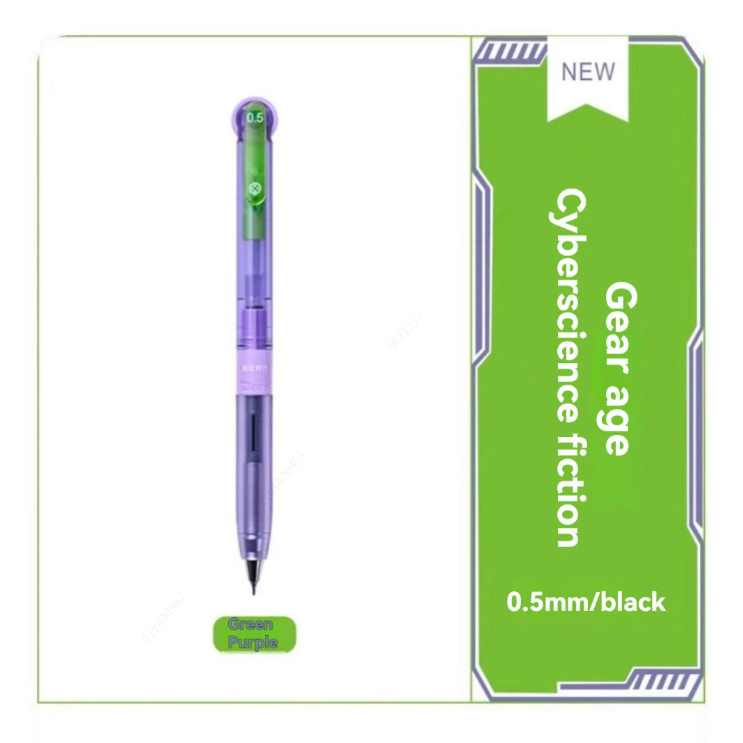 Rotating Gears Gel Pen - Cute Creative Smooth Grip Pen for School & Office