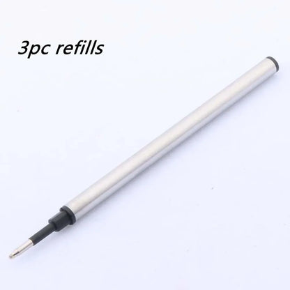 Luxury Copper & Ebony Wood Rollerball Pen – Brass Red Gold Ballpoint Writing Pen for Office & School