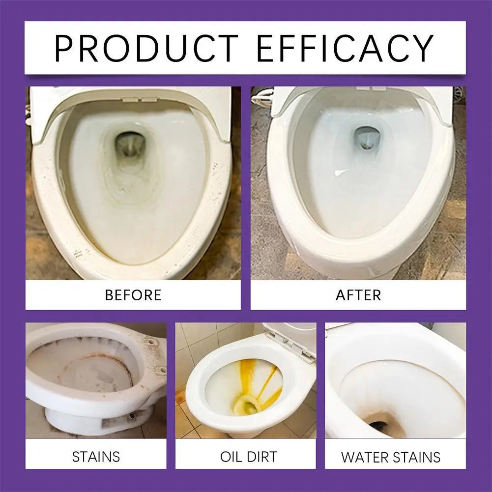 Toilet Cleaning Foam - Bathroom Toilet Cleaner and Deodorizer for Odor Removal and Long-Lasting Freshness