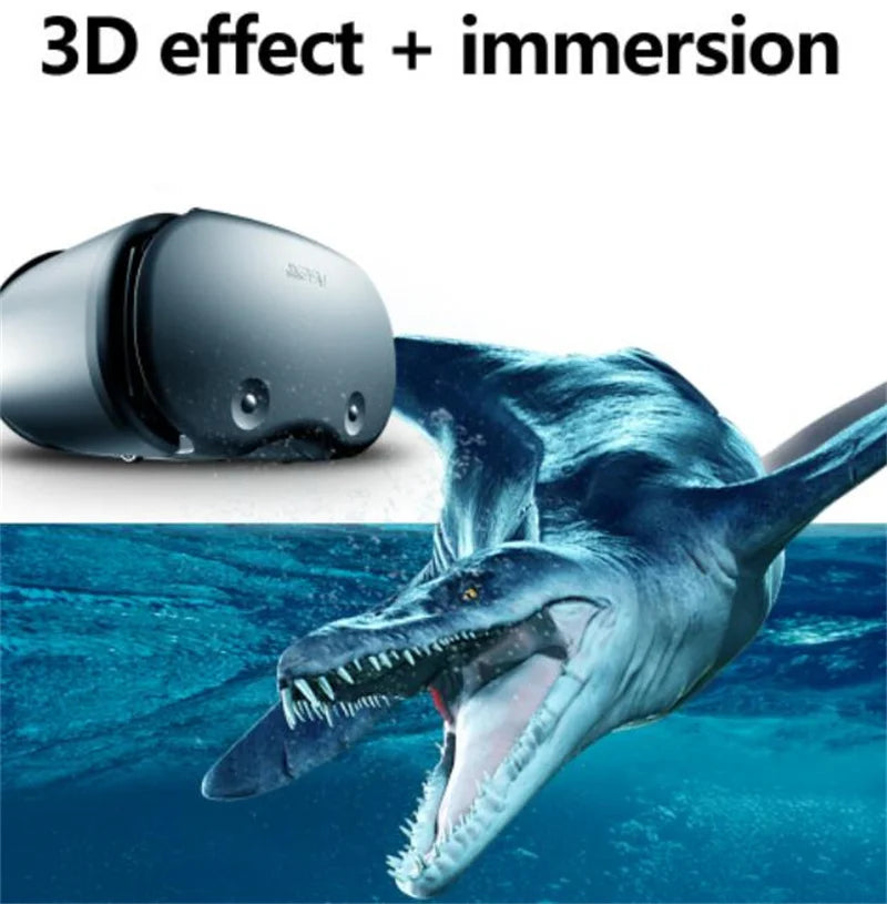 VRGpro X7 3D VR Headset – Virtual Reality Glasses Box for iOS & Android 5-7" Phones with Wireless Controller
