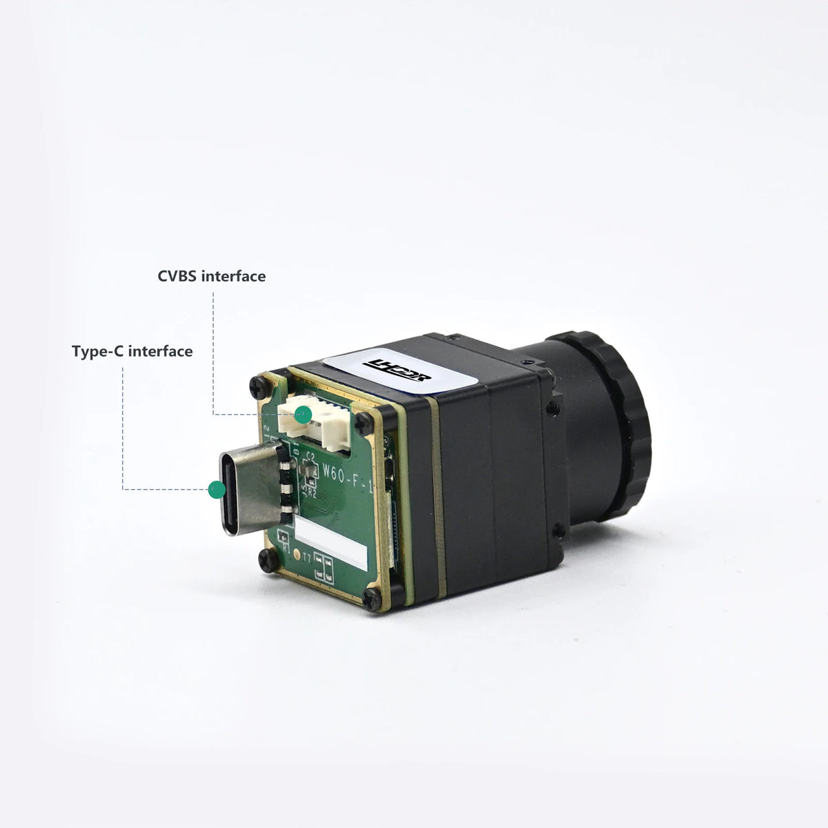 JS Thermal Camera - 256/384/640-9 FPV Thermal Imaging Camera Module with CVBS Interface for Drones