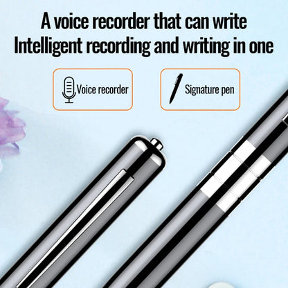 Digital Voice Recorder Pen — Professional Audio WAV Recording, Rechargeable Dictaphone & MP3 Player
