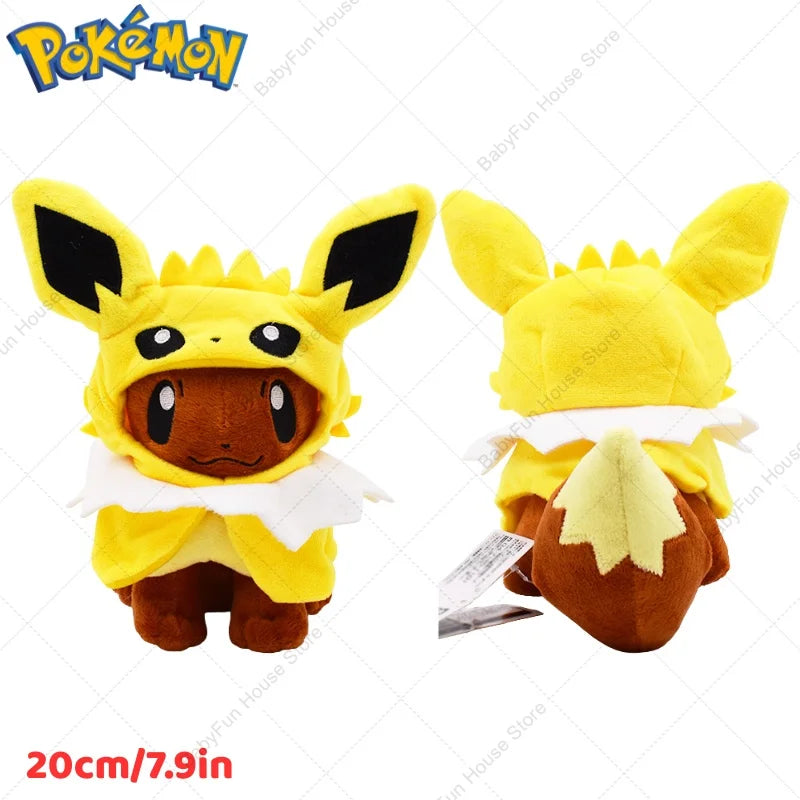 Pokemon Eevee Evolution Plush Toys - Kawaii Sylveon, Espeon, Umbreon & More Cute Character Dolls